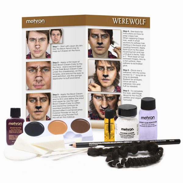 Mehron Werewolf Character Kit For Cheap - Image 2