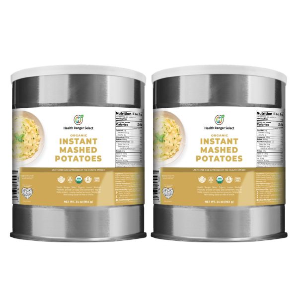 Organic Creamy, Buttery and Cheesy Mashed Potatoes 34 oz (964g) #10 Can (2-Pack) Cheap