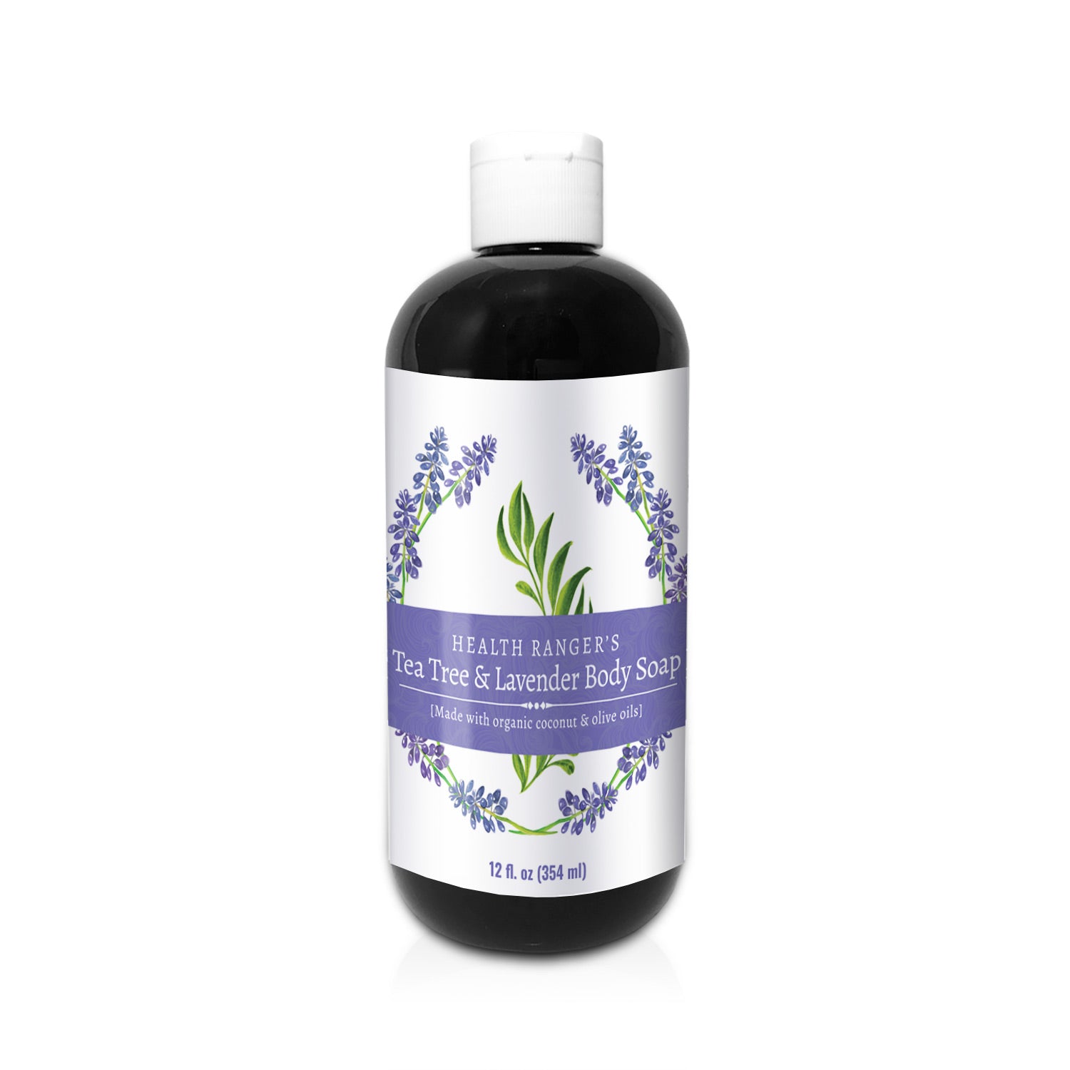 Health Ranger s Tea Tree and Lavender Body Soap 12oz Supply