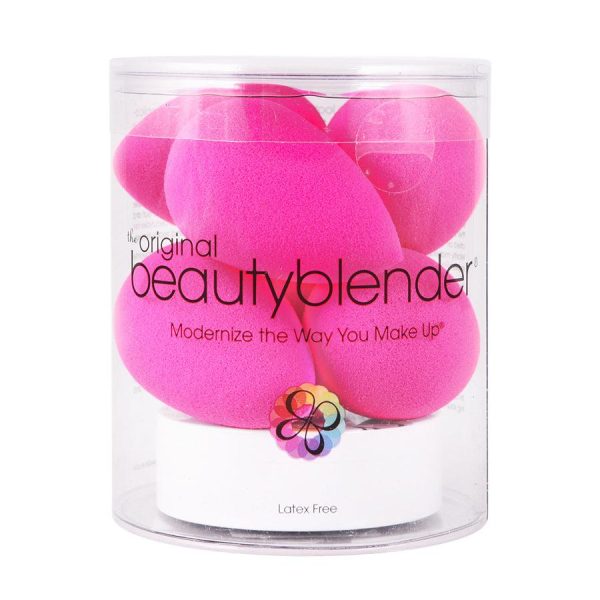 Beautyblender Original PINK Pack (6 Blenders + 1 Solid Cleanser) Fashion - Image 2